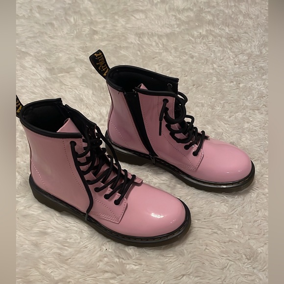 Dr. Martens 1460 8-Eye Patent Boot - Kid’s size 4 - Picture 2 of 6